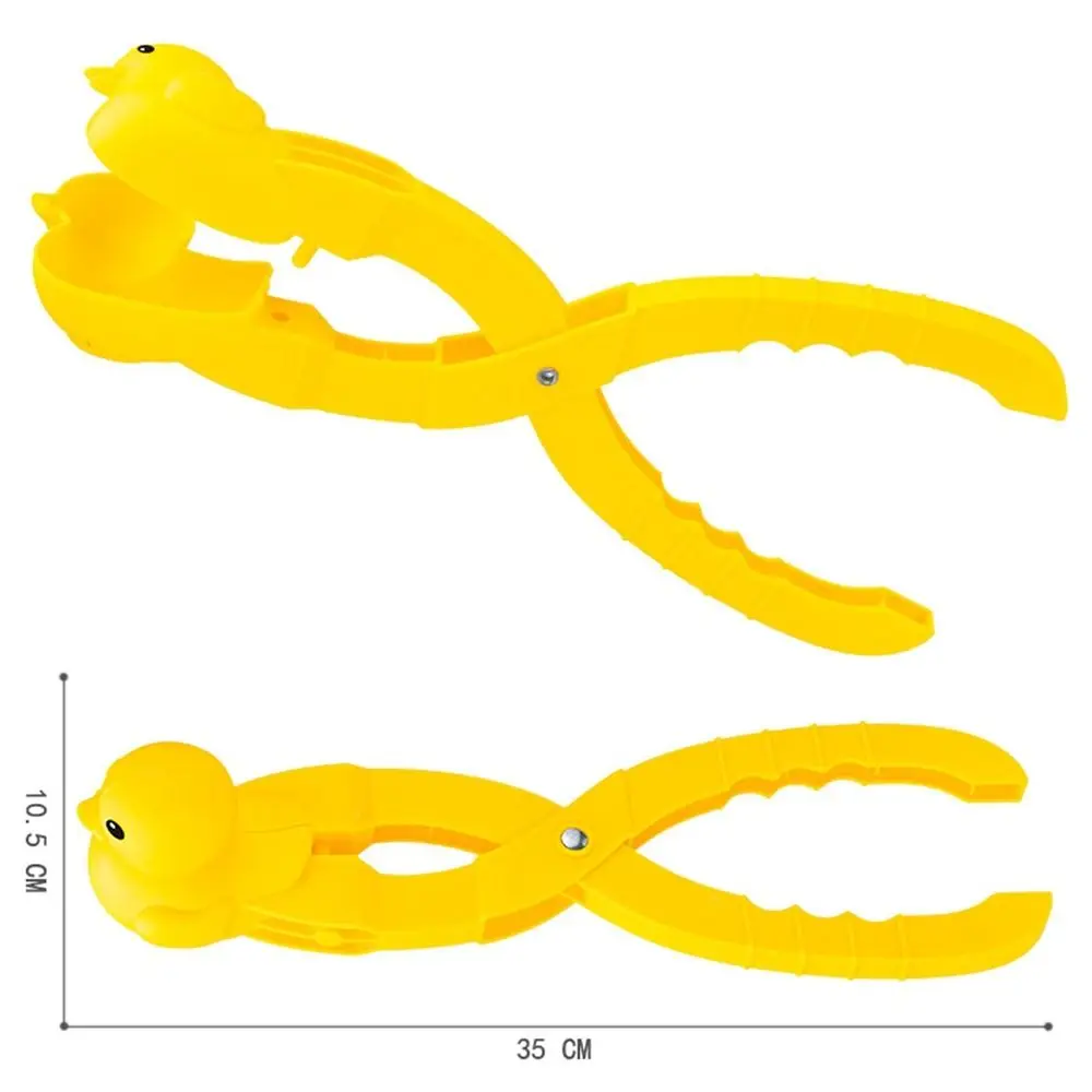 Funny PP Snowball Clip Cartoon Multi-shape Snowball Maker Snowball Tool Kids Toys Snow Grasping Clamps Winter