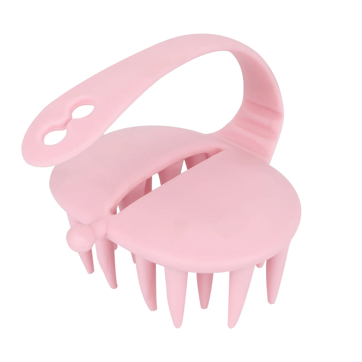 

2PCS Scalp Massage Brush Washing Comb Silicone Shower Scrubbing Tool Portable Body Exfoliating Brush for All Hair