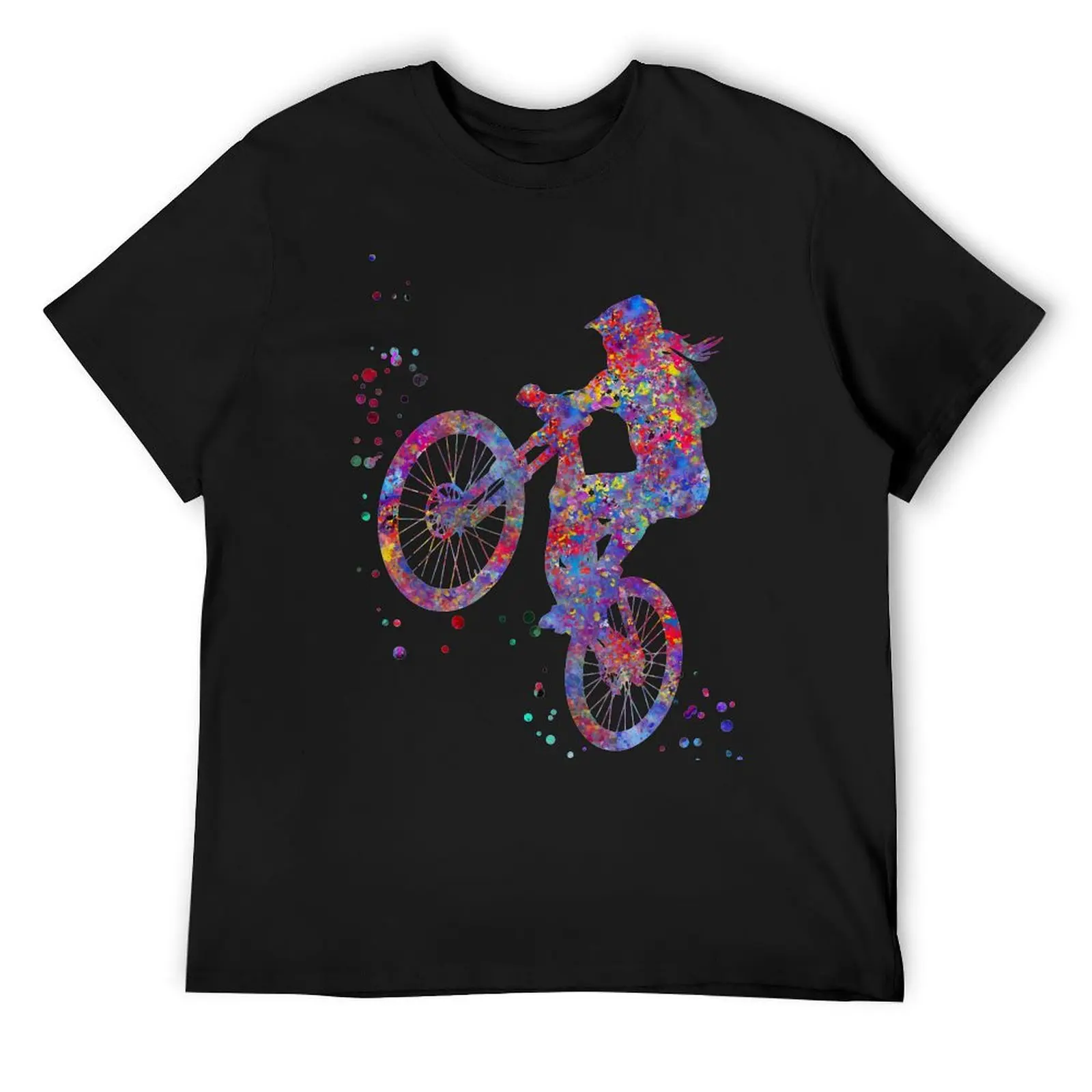 

Mountain biking, mountain bike, sport T-Shirt animal prinfor boys quick drying sublime aesthetic clothes Men's t shirts