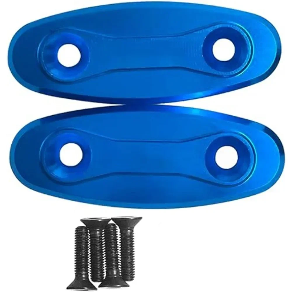 غطاء فتحة مرآة الدراجة النارية لسوزوكي GSXR600 750 1000 هايابوسا GSXR600 750 1000 المكونات غطاء مزخرف مزيلات مدفوعة بمرآة #2