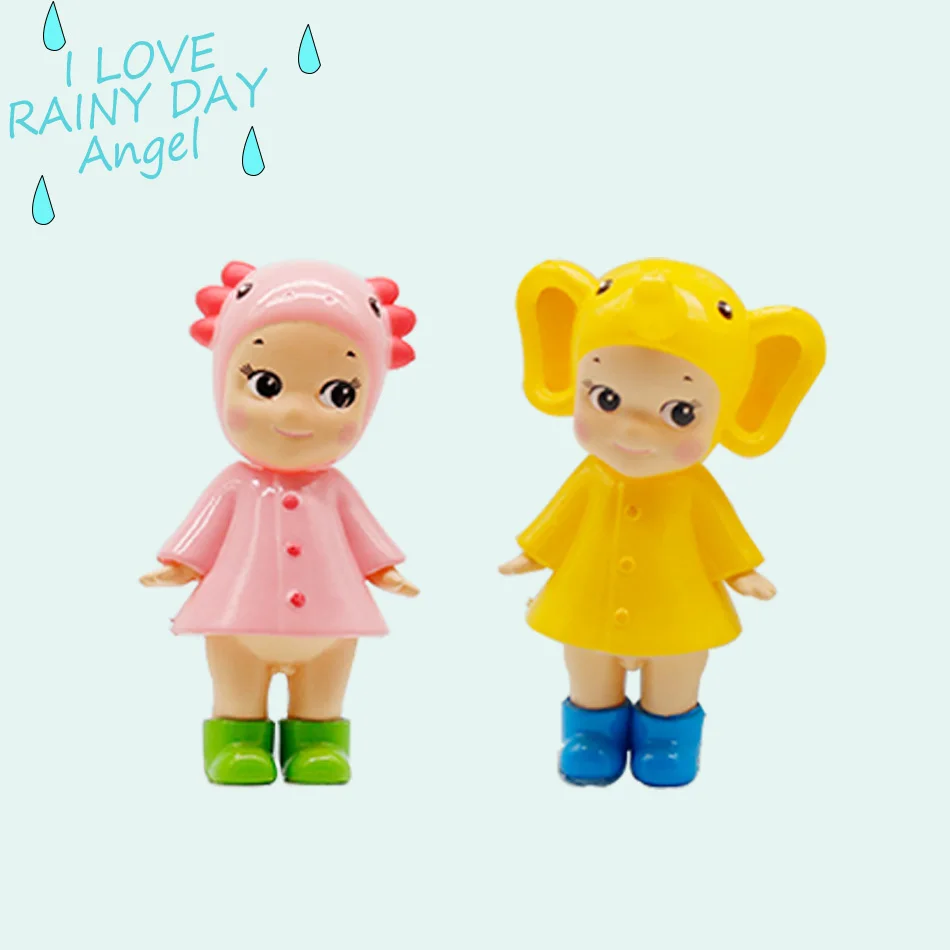 Angel I Love Rainy Day Limited Edition Blind Box Cupid Hand Doll Car Home Decoration Toys Boy Surprise Gift