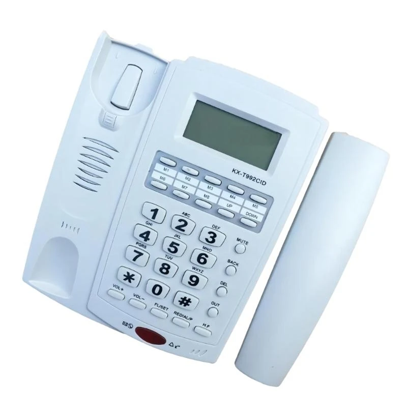 Landline Telephone Caller Display Corded Phone Speed Dial for Home/Hotel/Office