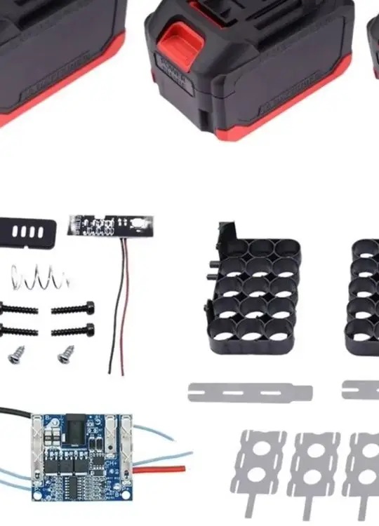 

Корпуса для аккумуляторов Makita на 10/15/20 ячеек, пластиковые боксы для хранения, платы зарядки PCB, аксессуары для электроинструментов