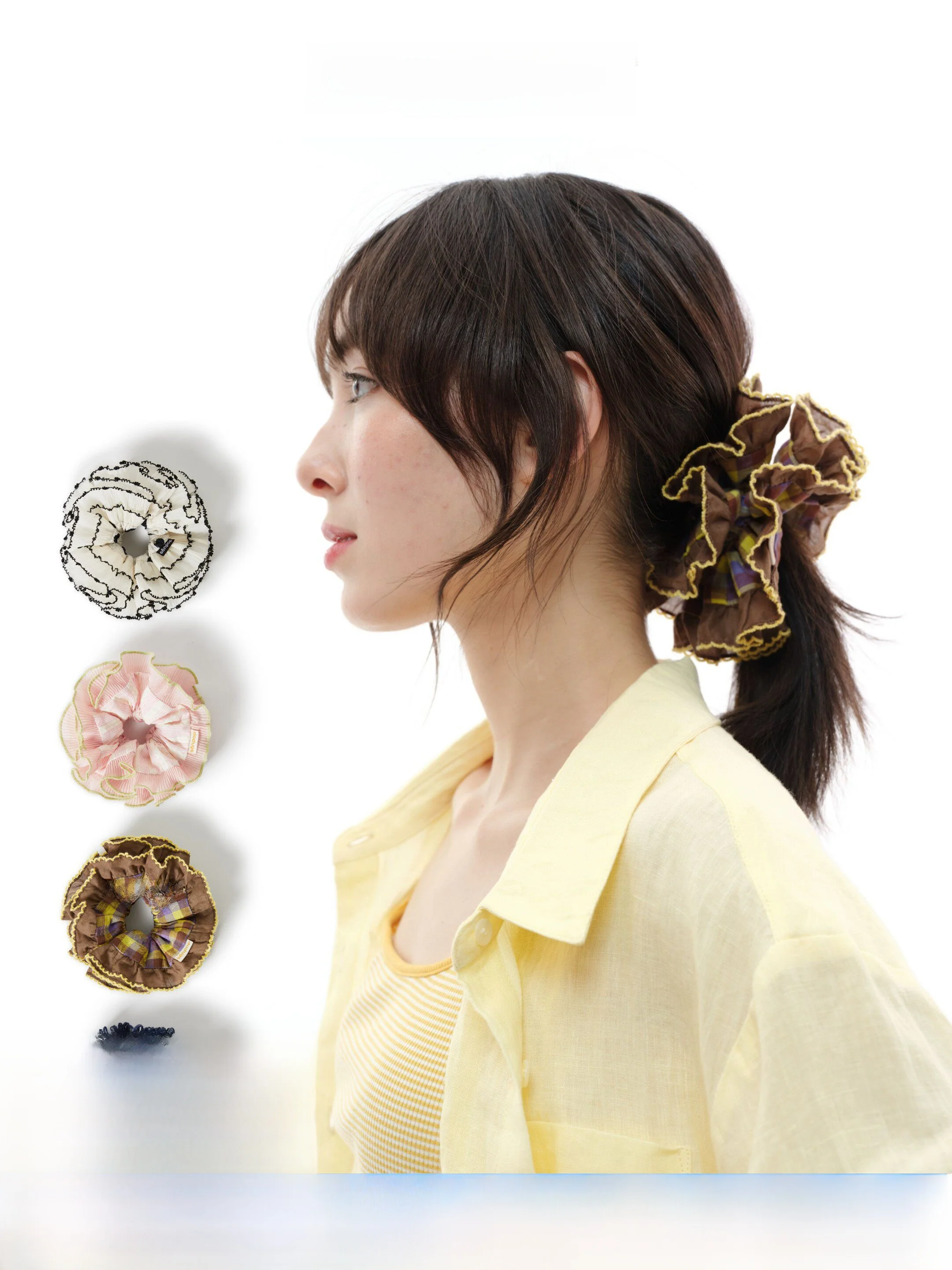 shangsen-heavy-embellished-hair-ties-elastic-head-ropes-beach-accessory-high-quality-pleated-double-layer-hair-ornaments
