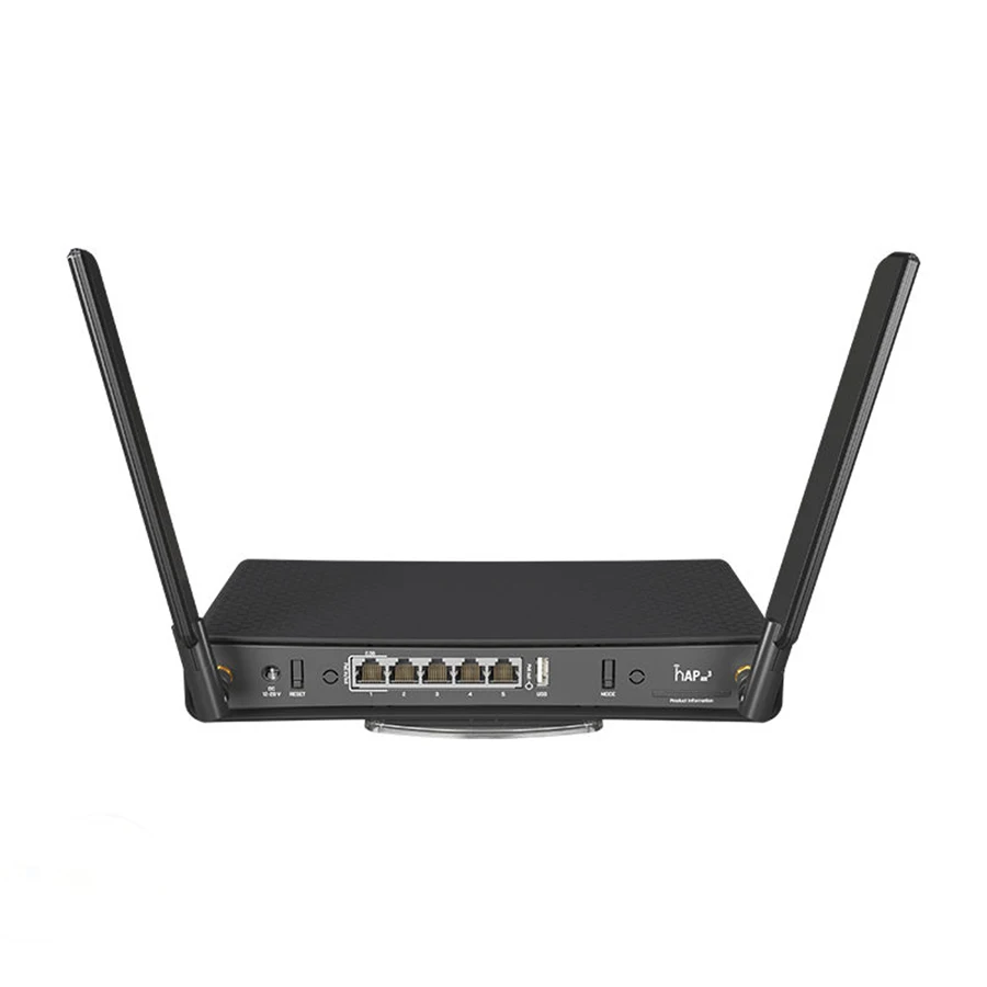 Router de Doble Banda MIKROTIK Wi-Fi 6 AX1800 C53UiG+5HPaxD2HPaxD HAP AX³