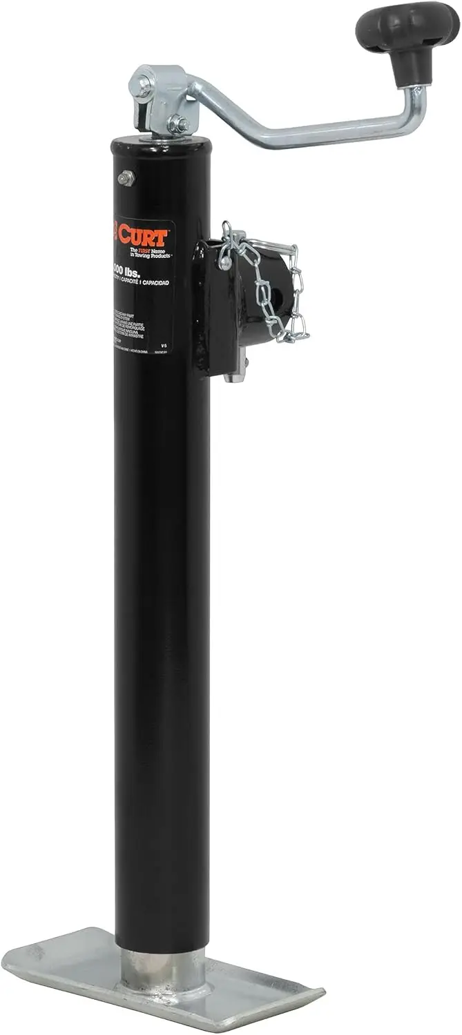 

Weld-On Pipe-Mount Swivel Trailer Jack, 5000 lbs Capacity, 15 Inches Vertical Travel