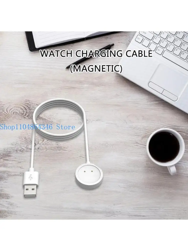 

652F Кабель для зарядки часов для / DW89 Магнитная зарядная подставка USB-шнур для зарядки Портативный держатель для 60 см