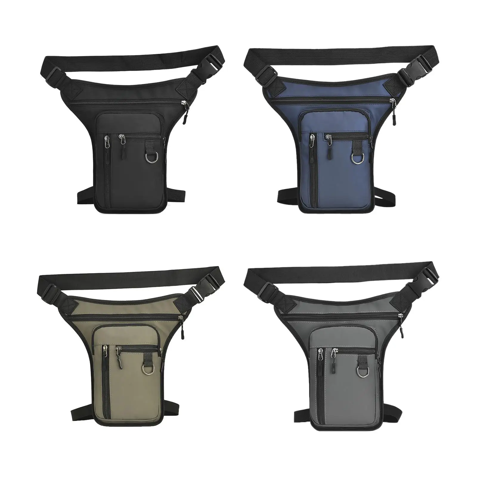 

Drop Leg Bag Outdoor Thigh Bag Waist Pack Multipurpose Uses Adjustable Waist and Thigh Strap