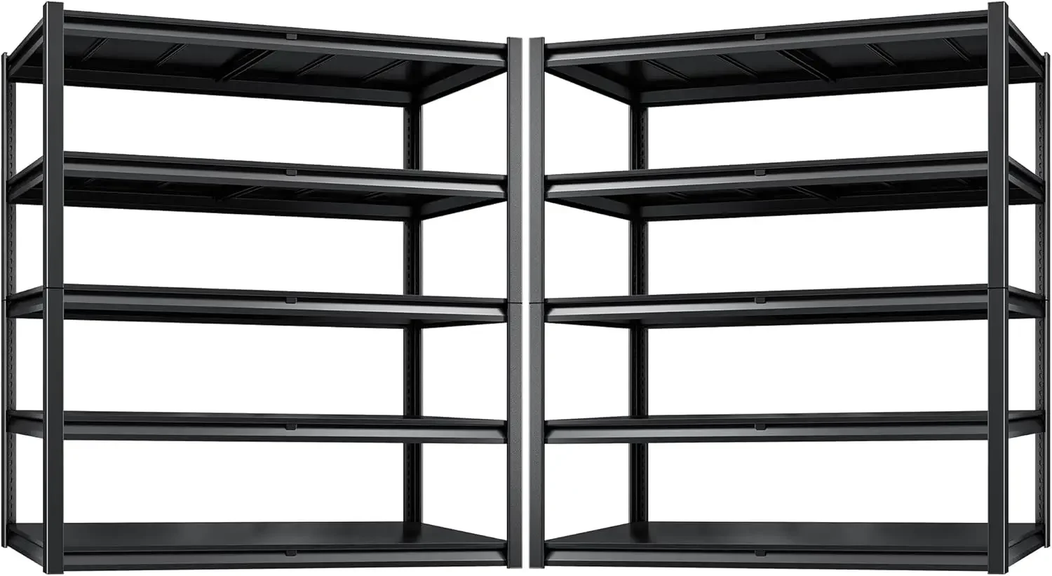 

Storage Rack Garage Shelves Industrial Storage Shelf 55" W x 26" D x 78" H 2PCS