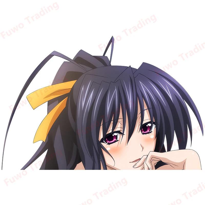 Boutique Car Stickers Himejima Akeno High School DxD Vinyl Decal Window Motorcycle Racing Bumper Truck Laptop Camper Decor PVC