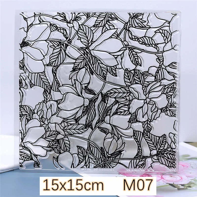 Leaf Flower Plants Polymer Clay Texture Stamp Sheets – BLING QUEEN