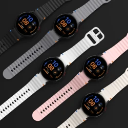 Silicone band for Samsung Galaxy Watch 7 FE 6 4 Classic 5 pro 44mm 40mm 43mm 47mm 45mm Original Bracelet Galaxy Watch6 7 Strap