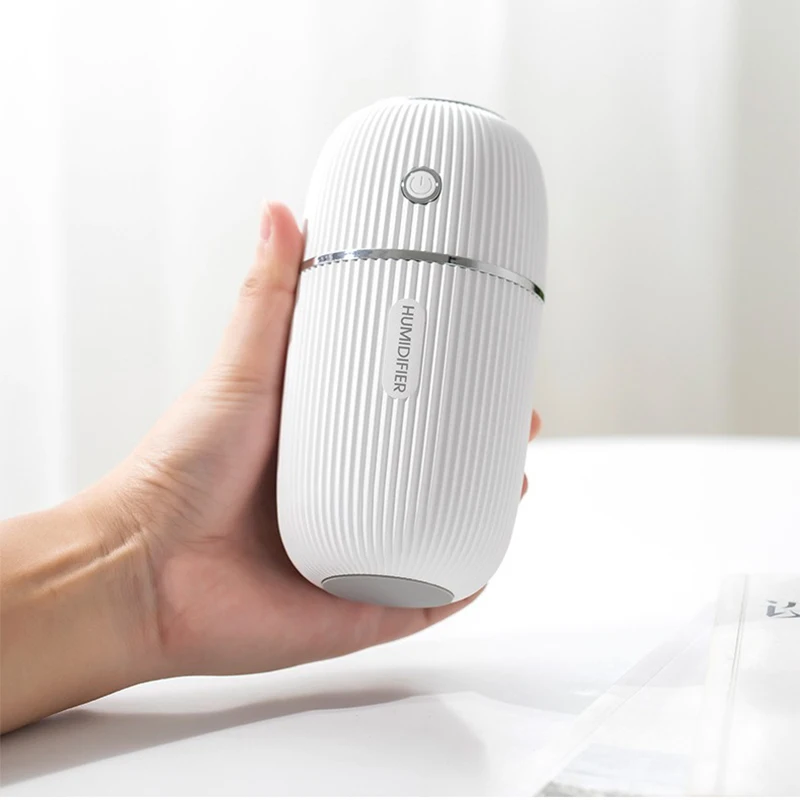 بالموجات فوق الصوتية USB الملونة مصباح لتهيئة الجو سطح المكتب رومانسية اللون ليلة مصباح ضباب صانع المرطب المحمولة 300 مللي المرطب