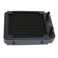 1Pc 120mm 18 Tubes Aluminum Computer Water Cooling Radiator Heat Sink Part