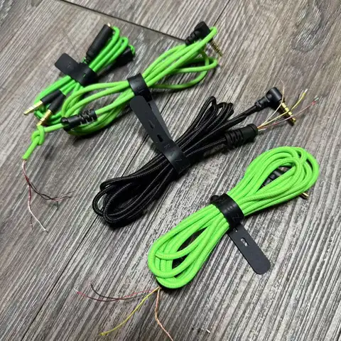 Replacement Audio connect cable For Razer Blackshark V2 V2X Gaming Headset Replacement aux 5 cores cable
