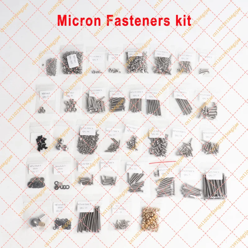 

Suitable for Blurolls Voron Micron 120 180 complete machine screws, nuts, Fasteners 3d printer accessories