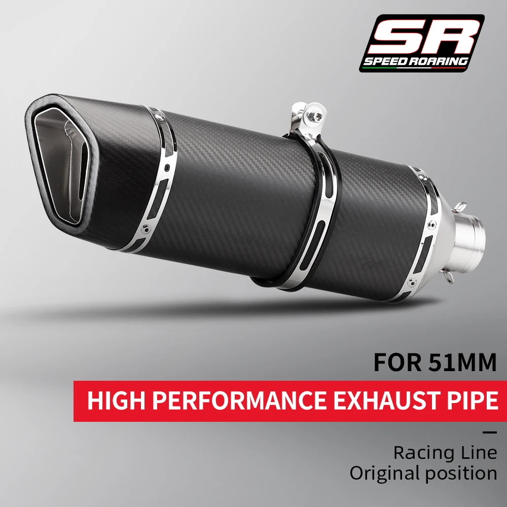 

Для S-project глушитель выхлопной системы мотоцикла с DB Killer Escape Moto универсальный глушитель калибра 51 мм