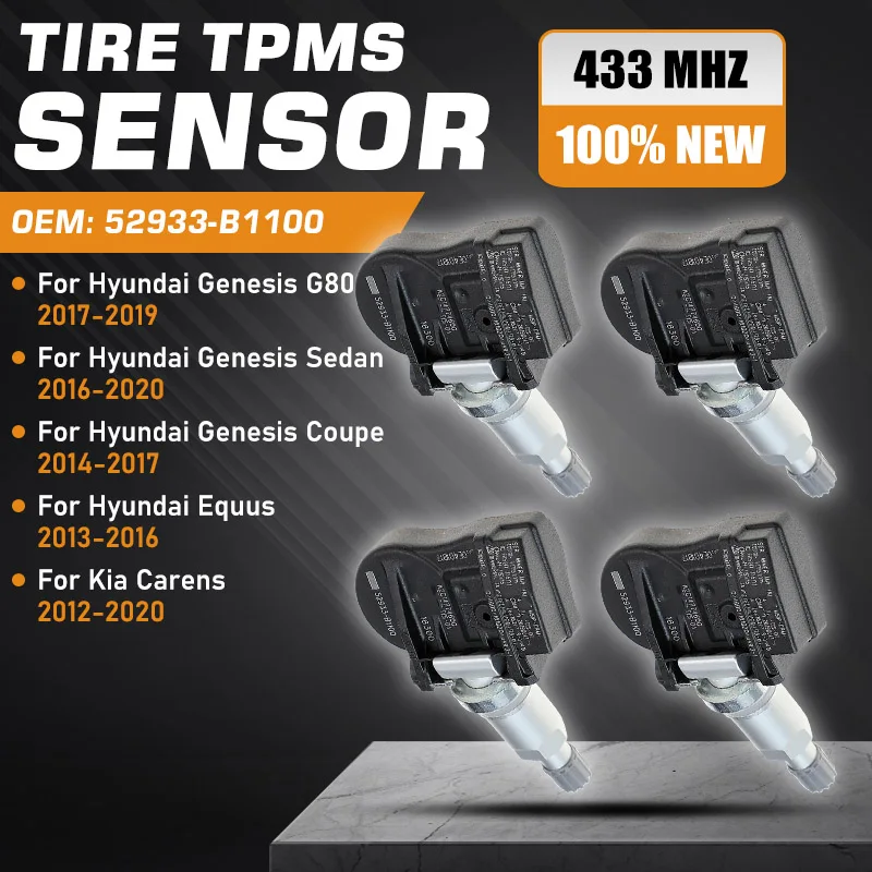 

For Genesis G80 2017-2019 TPMS Hyundai Genesis 2016-2020 Kia Carens 2012-2020 Hyundai Equus Genesis Coupe Tire Pressure Sensor