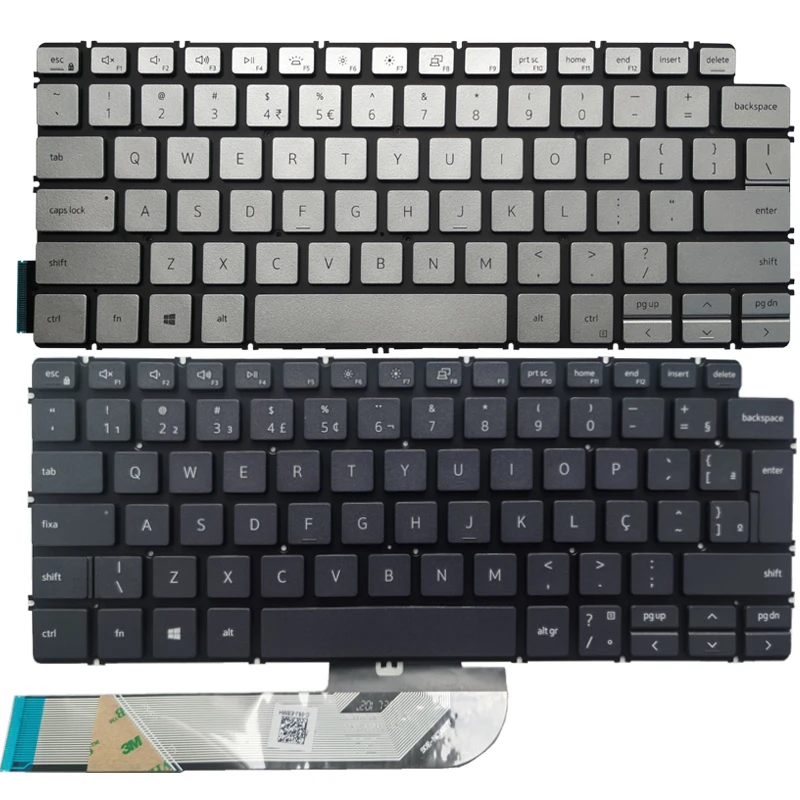 

Клавиатура для ноутбука Pop Russian/US/Brazil/Latin/Hiszpański для DELL Inspiron 13-5390 5391 7390 7391 Latitude 3301 3410 E3301 P114G P129