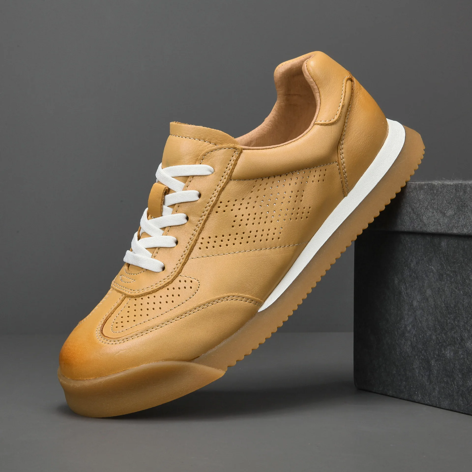 Brand Men Casual Sh… - image