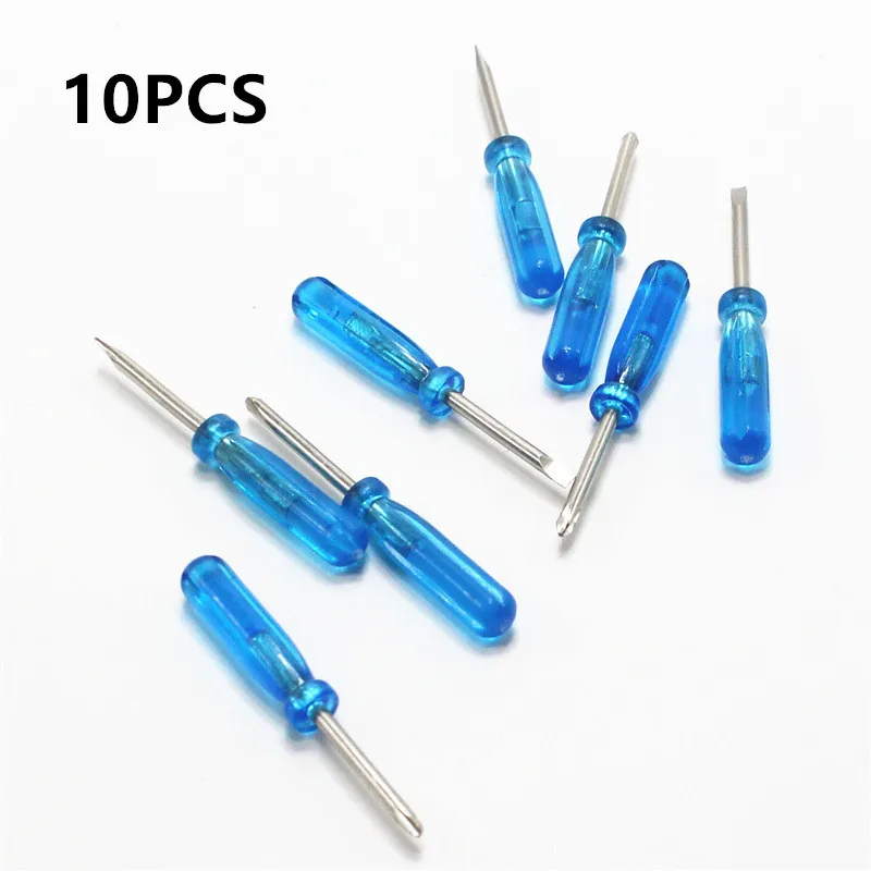 10PCS Screwdriver 2.0/3.0MM Disassemble Tool For Mobile Phone Screwdriver Slotted ScrewRepair Hand Tools Precision Car Repair