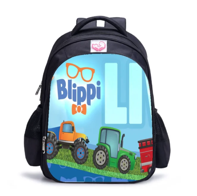 16 Inch School Bags Orthopedic Backpack Kids bllipi 3D print School Boys Girls Mochila Infantil Catoon Bag