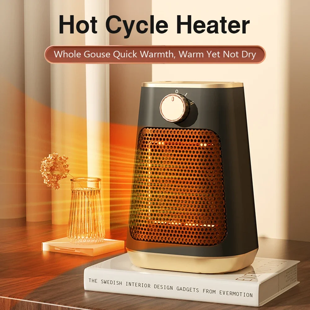 Winter 1500W  Heater Portable Fan Heaters 110/220V  Ceramic Heating Mini Space Desk Heaters Warmer Machine  Room