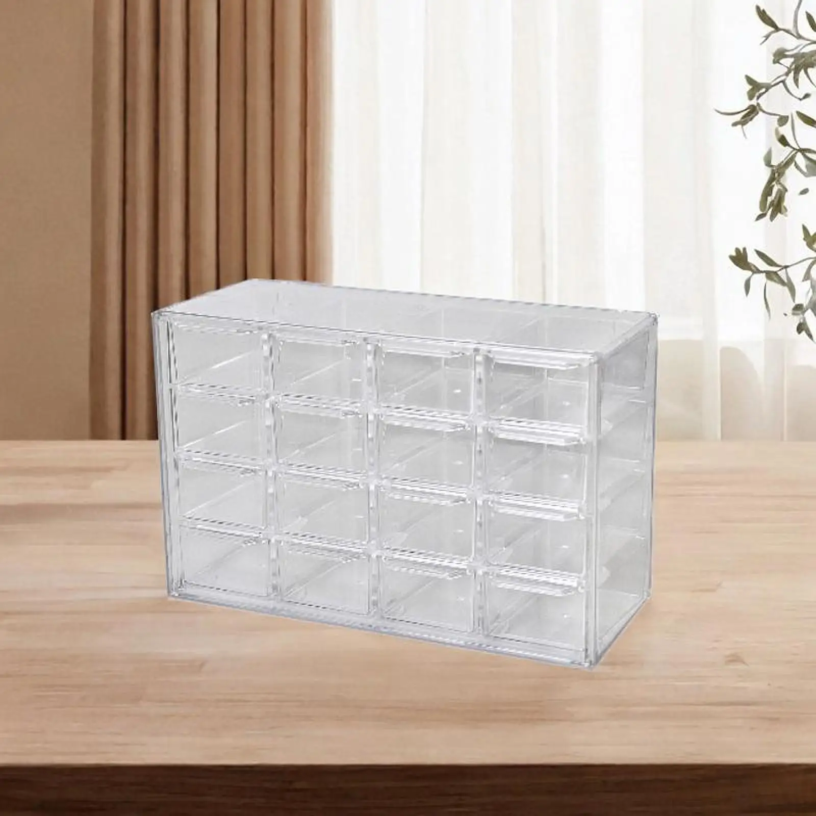 Mini Drawer Organizer for Desk,Desktop Storage Box,Jewelry Storage Box Holder Beads Organizer Box for Art Craft Office Vanity