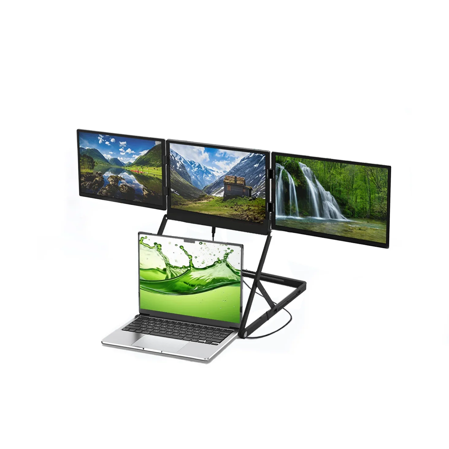 Best Seller Triple Screen Monitor TriCreate Lite Factory Custom 14