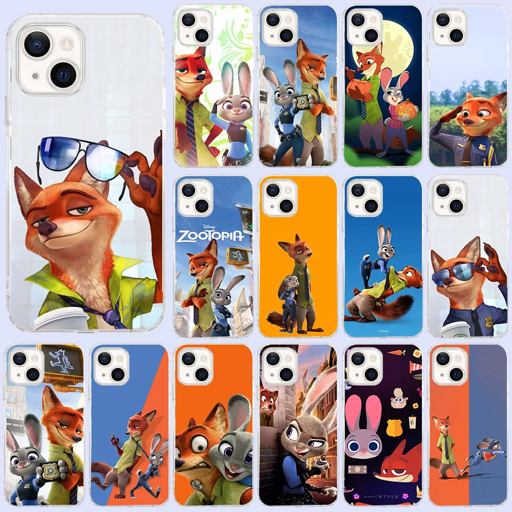 KT-42 Zootopia, силикон для Moto Z2 E4 E5 E6 E6S E6i E7 G32 G23 G52 E20 E30 E40 Plus Play GO