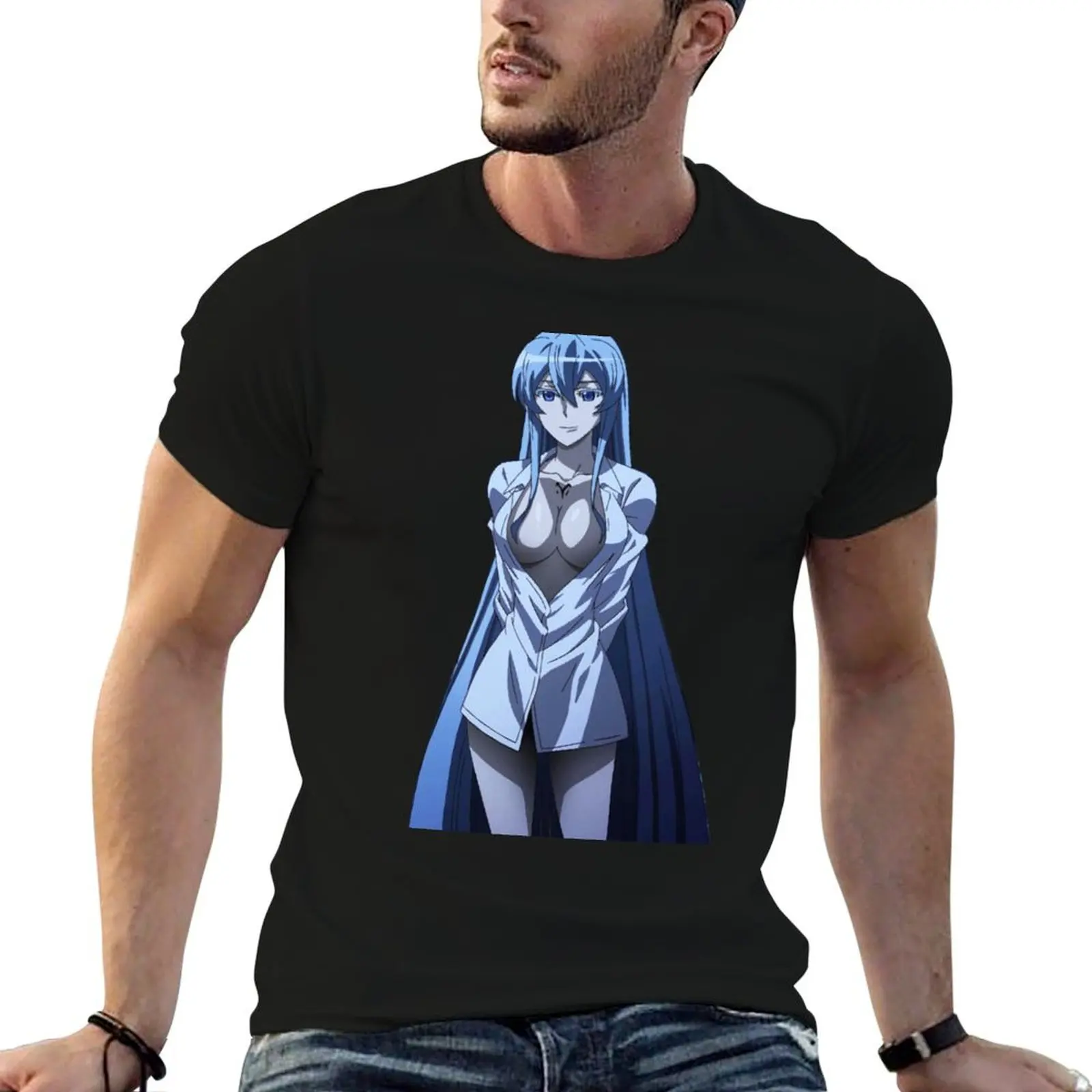 

Esdeath (Akame Ga Kill!) T-Shirt man t shirt cotton man t shirt luxury T-Shirt