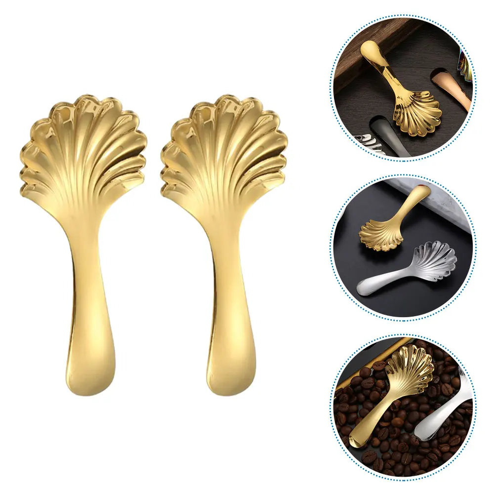

2Pcs Stainless Steel Teaspoons Thickened 304 Reliable Coffee Stirring Spoons Dessert Cake Spoon Safe Parties Expresso