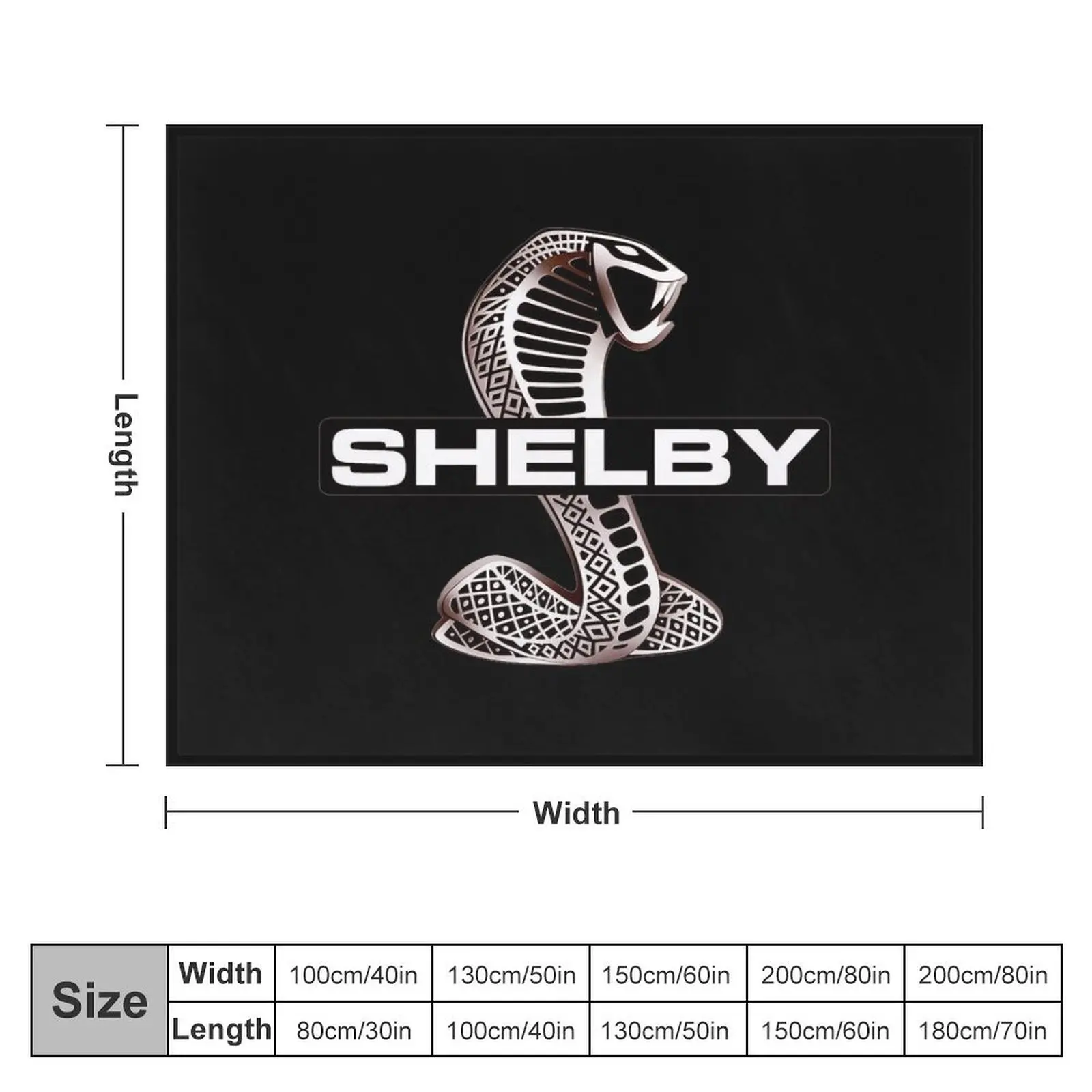 RED LIGH SHELBY MUSTANG GT500 Throw Blanket For Sofa Thin Beach Summer Beddings Blankets