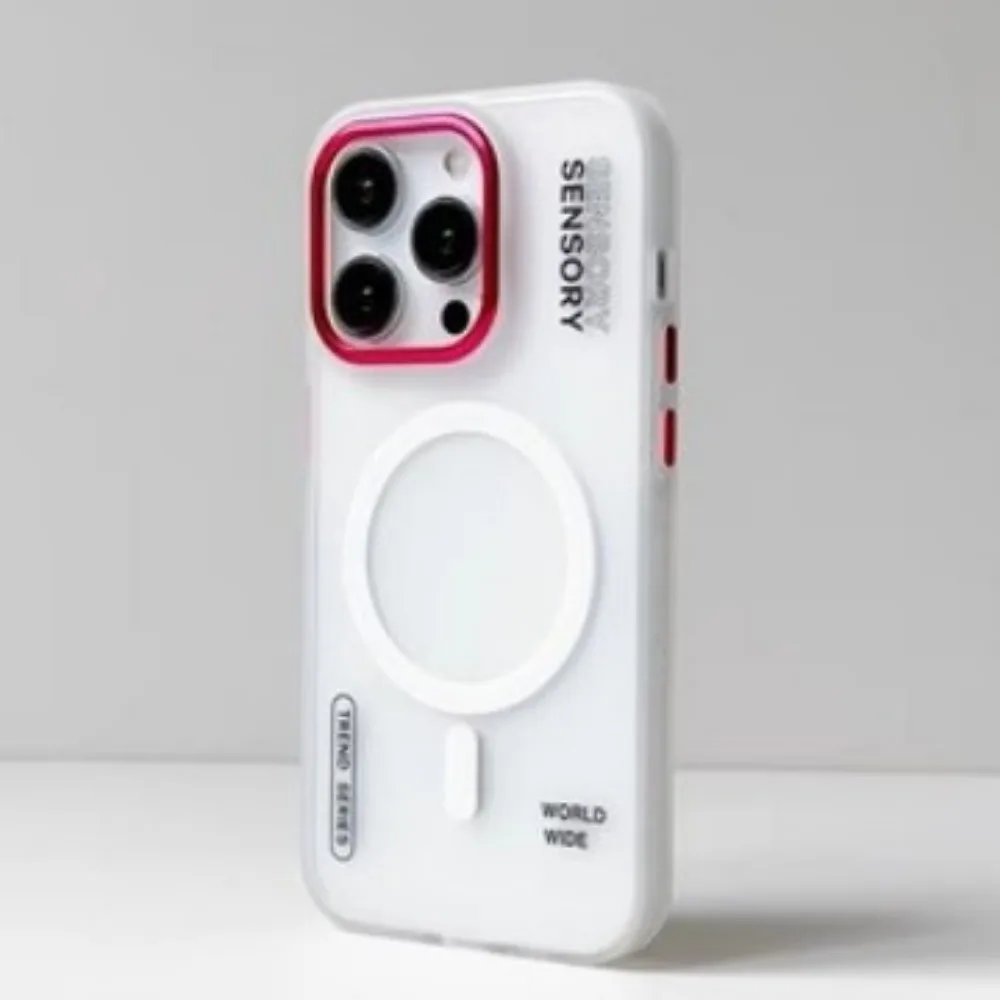 

New For iPhone15/14/13/12 Frosted Drop Protection Case Phone Case Fashion Drop Case Matte Material Support Wireless Charging