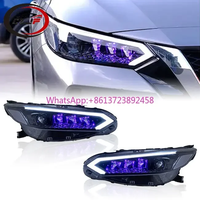 

Upgraded Model Performance Headlights Front Lamps with Rotating for Nissan Sylphy/Sentra 2020 2021 2022 2023