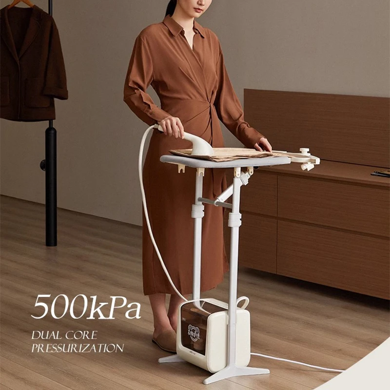 Stiratrice sospesa a vapore pressurizzata, stiratrice verticale domestica, rimozione delle rughe dei vestiti in ferro portatile