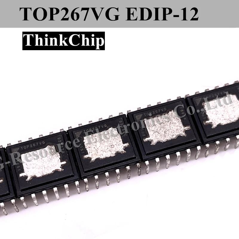 (10PCS) TOP267VG TOP267 EDIP-12 IC Offline Switch Flyback DIP-12 Package Transistor Switch Integrated Circuit Field-effect trans