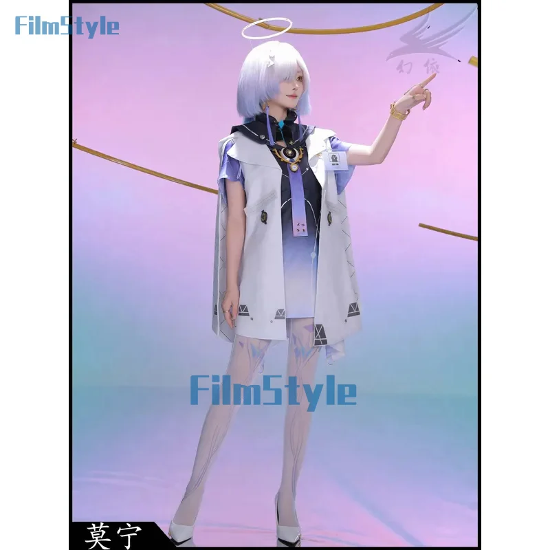 

Игра Wuthering Waves Lynae ‌ Костюм для косплея Mornye на Хэллоуин, Рождество, ролевые игры, S-3XL, женское ролевое женское платье