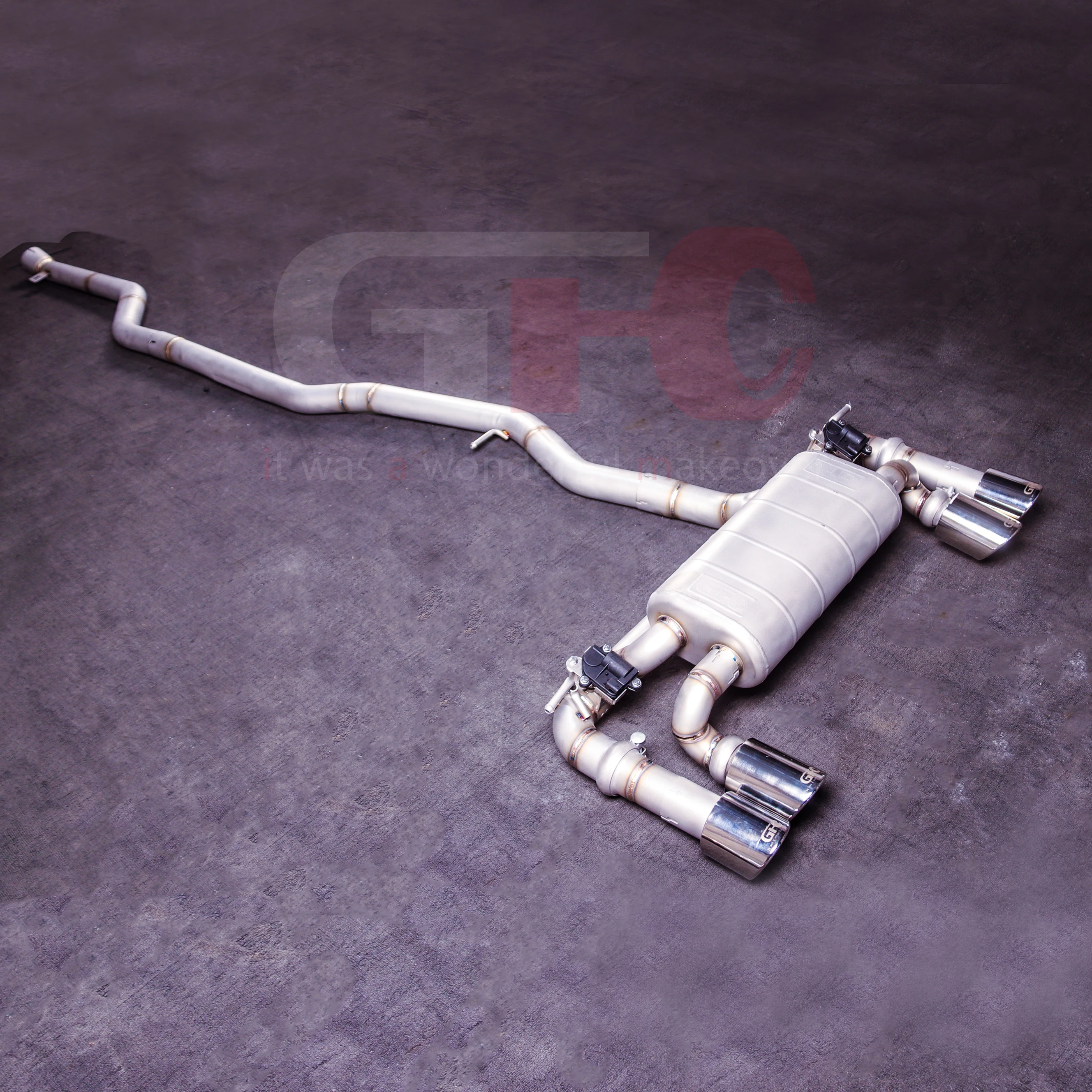 

Выхлоп GFC/подходит для BMW 220i 225i 2.0T F22 F23 Catback 2018-2023 гг., выпускная система с клапаном из нержавеющей стали