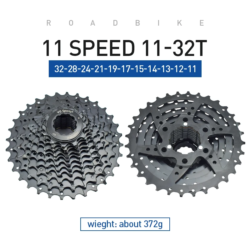 Road Bike Cassette 8/9/10/11 Speed 11-25T/28T/32T/36T Bicycle Freewheel 8/9/10/11v roadbike Flywheel K7 Sprocket for SHIMANO HG