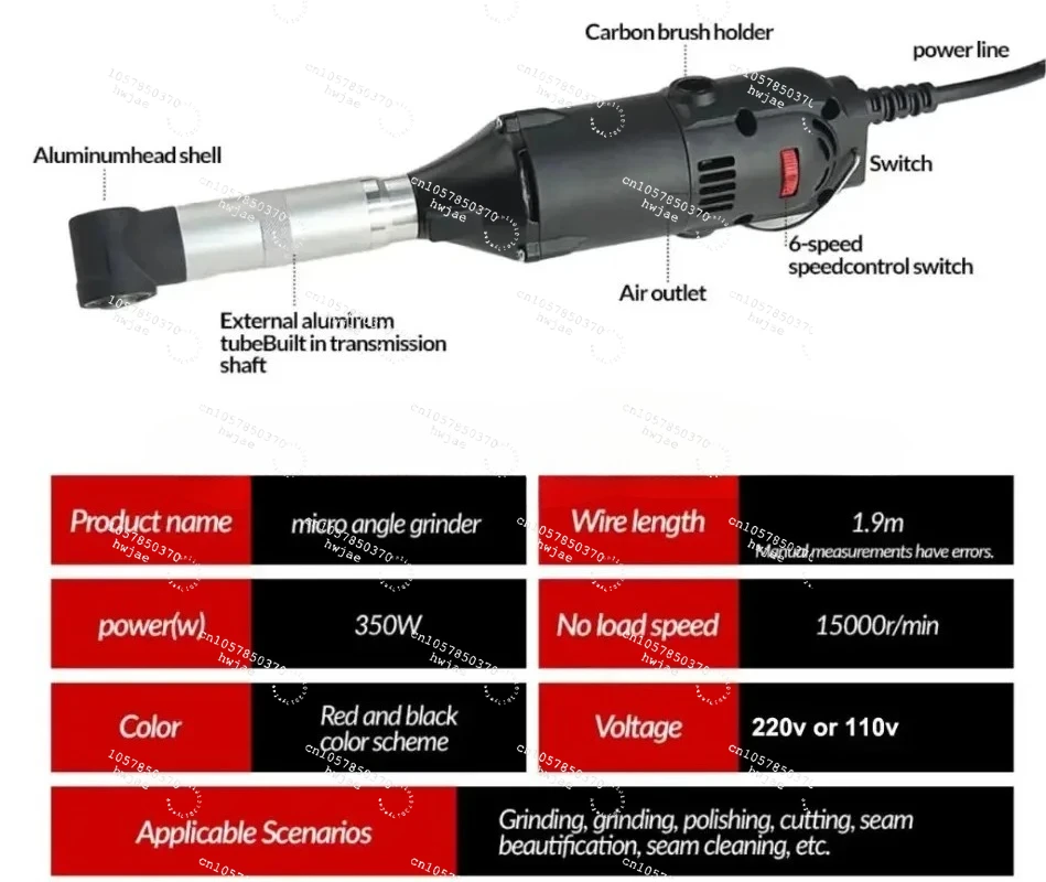 

Многофункциональный электрический прямой шлифовальный станок с 6 регулируемыми скоростями для обработки керамической плитки