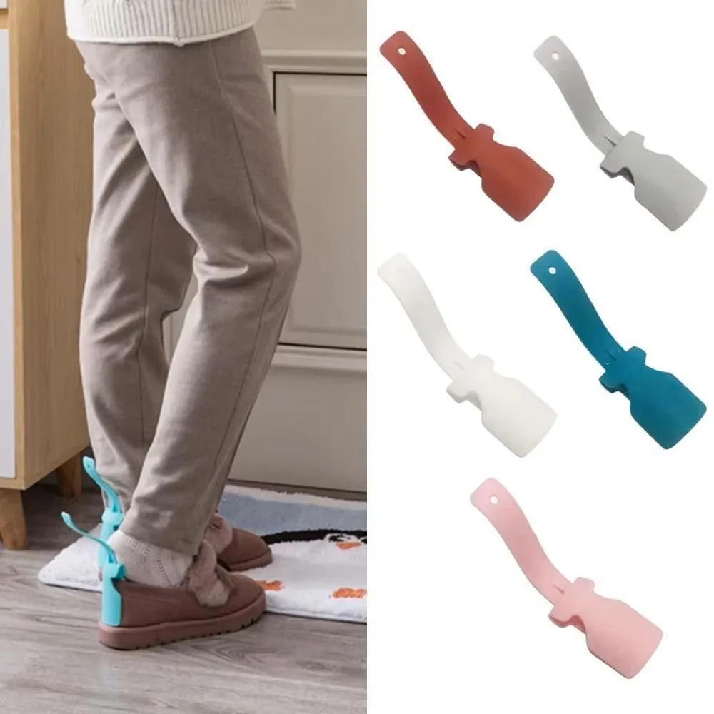 الشتاء البلاستيك المهنية قصيرة لبيسة الحذاء دائم كسول جودة عالية المضادة للانزلاق لبيسة حذاء مرنة قوي زلة رافع أدوات الأحذية #5