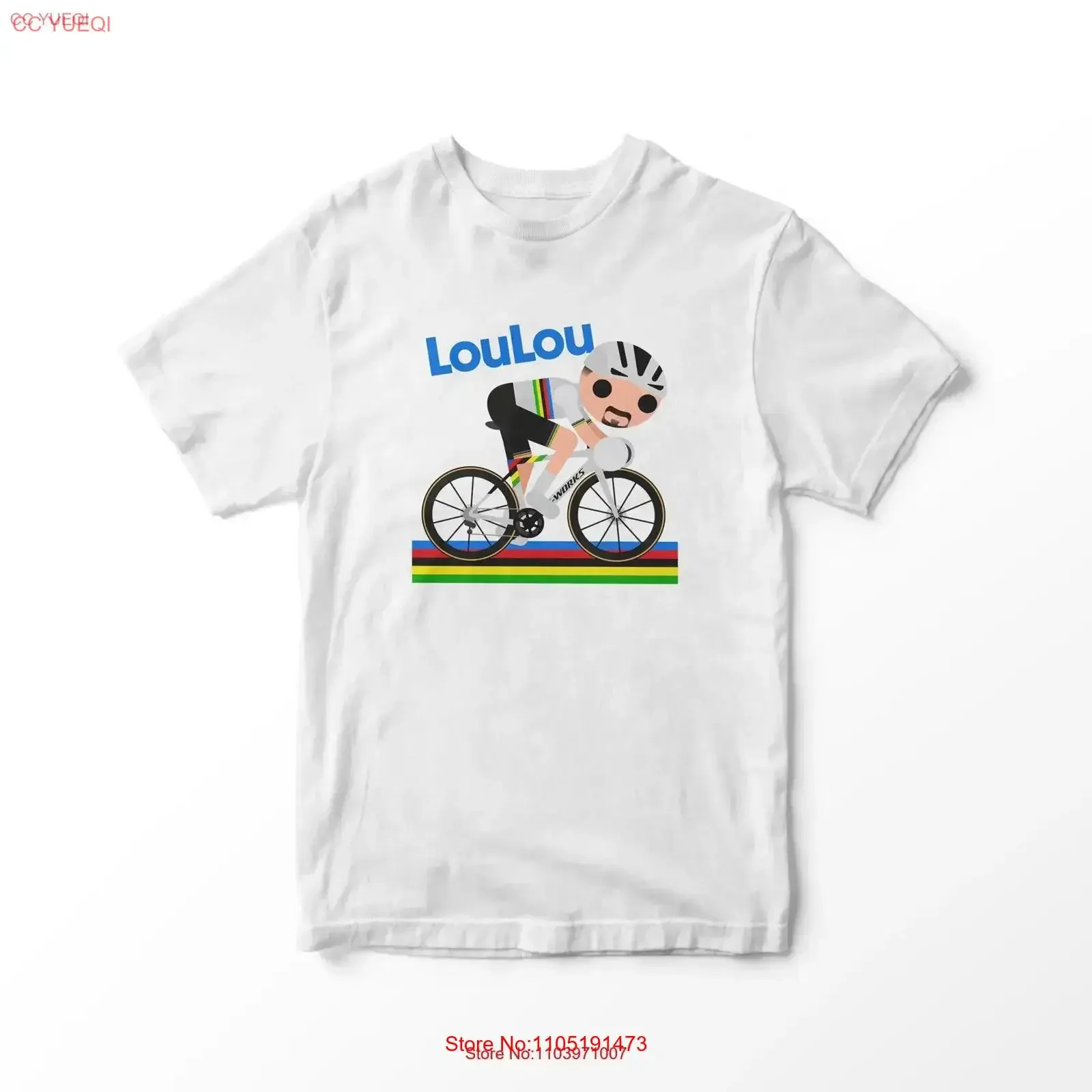 LouLou T Shirt Julian Alaphilippe vintage Washed graphic fashion Stylish Slightly homme Casual Versatile Comfortable Unisex