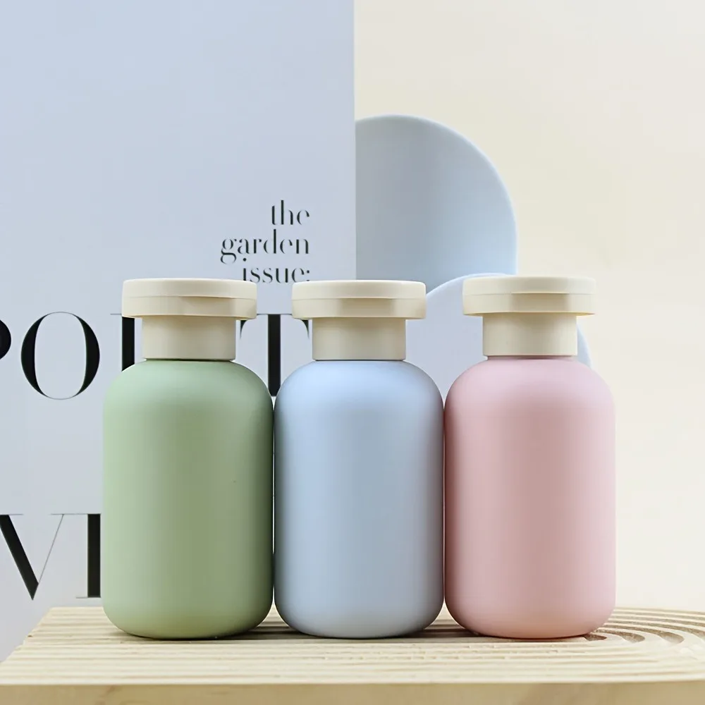 3 Stuks Hervulbare Draagbare Reisflessen 100 Ml Lekvrij Tsa Goedgekeurd Voor Shampoo Douchegel Zachte Knijpbuizen voor Reizen