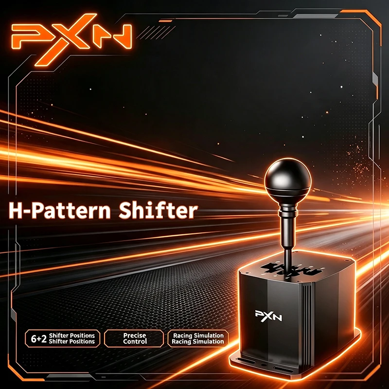 PXN-SF U Simulator, 7+R Gears, Guided Shift, USB Connection to PC, Custom Shift Settings, Fits VD4/6/10/N99/V10Pro
