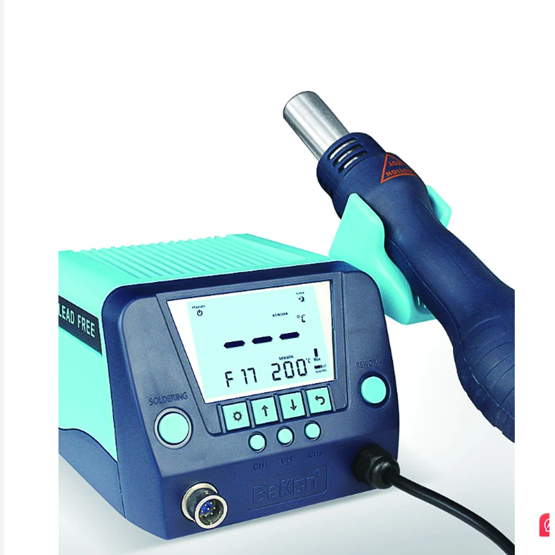 

BK881 Welding Stand Hot Air Gun 2-in-1 Constant Temperature Welding Stand Mobile Phone Repair Soldering Iron