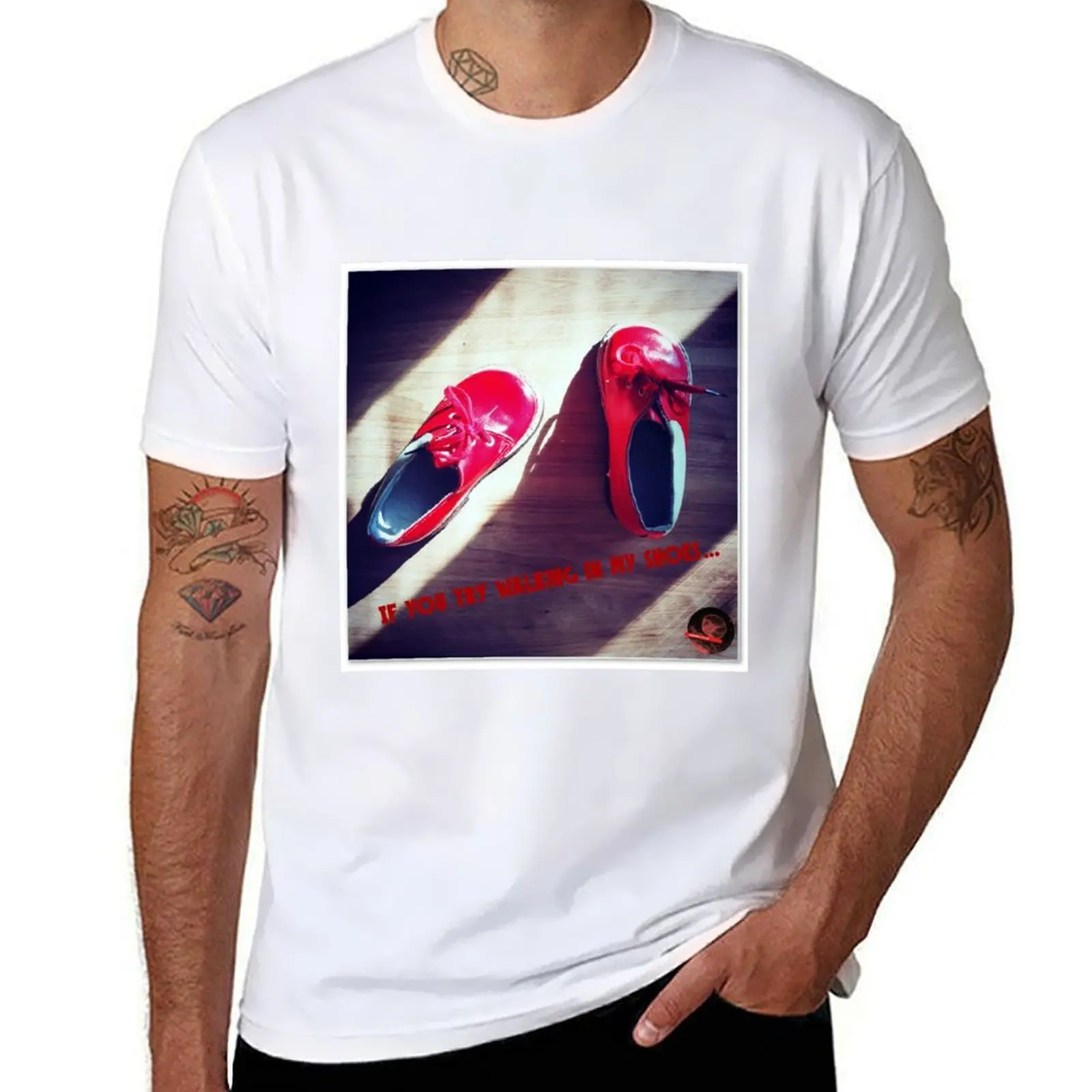 

If you try walking in my shoesIf you try walking in my shoes… T-Shirt anime t shirts for man T-Shirt
