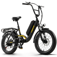 [ Ship Form EU ] CEAYA R8SE Electric Bike 20 Inch Fat Tire Ebike 48V/15Ah Adults E Mountainbike Bicycle 7 Speed For Men Women