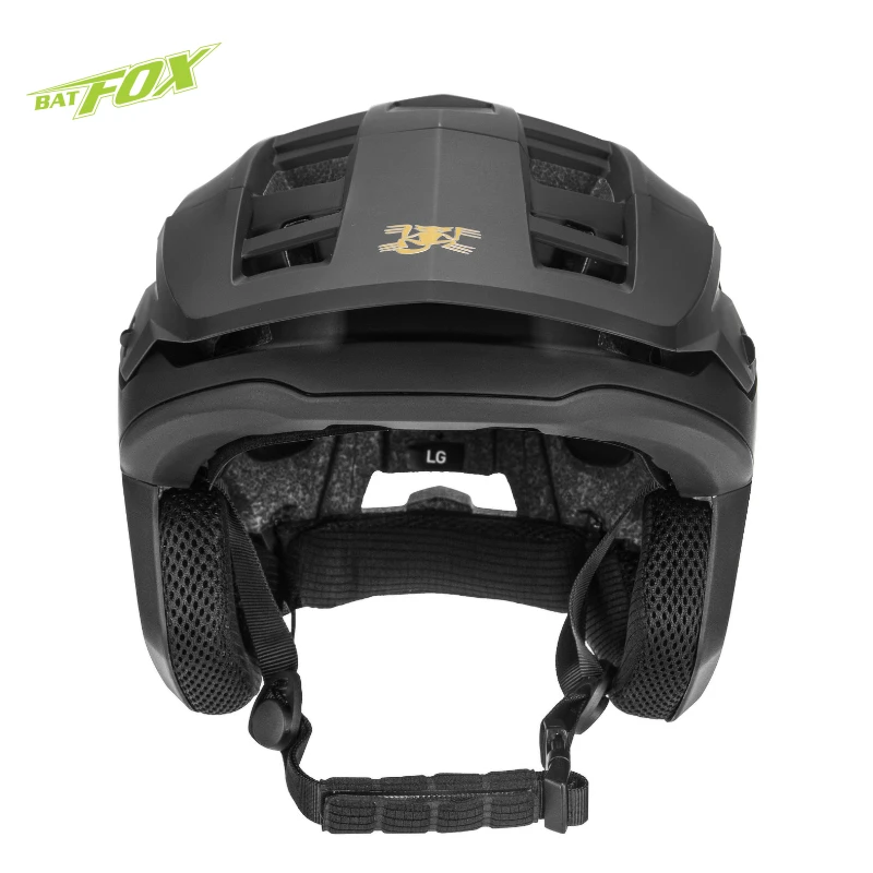 BATFOX kask rowerowy 3/4 rower górski kask zjazdowy dla mężczyzny bezpieczeństwo rower MTB DH kask przełajowy