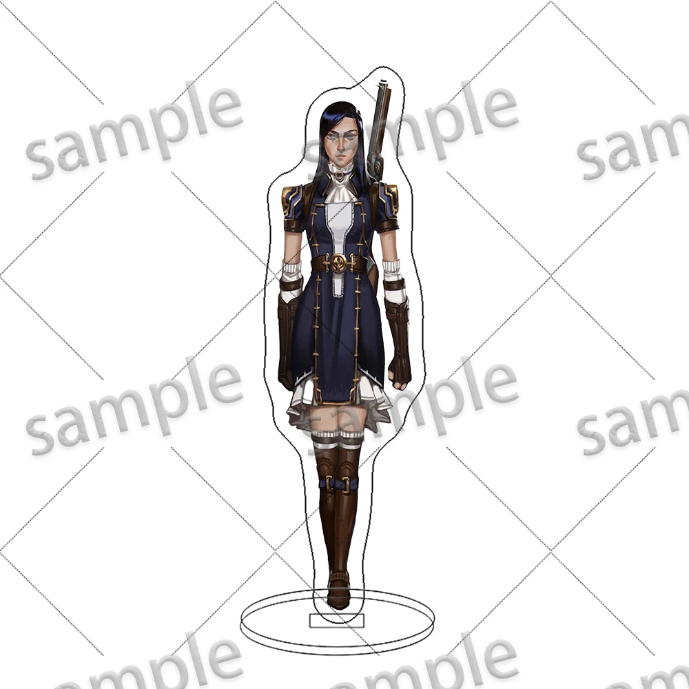 غامضة جامعة الأساطير Jinx السادس أنيمي الاكريليك حامل نموذج لوحة المفاتيح مكتب الديكور أصدقاء هدية الشكل عرض الحلي